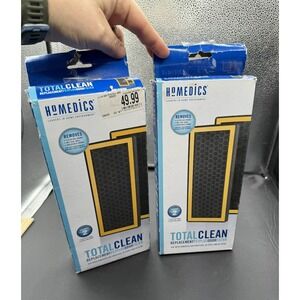 HoMedics TotalClean Pet Plus Odor Filter 2-Pack New
